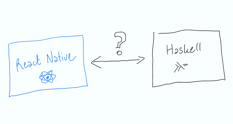Haskell with React Native?