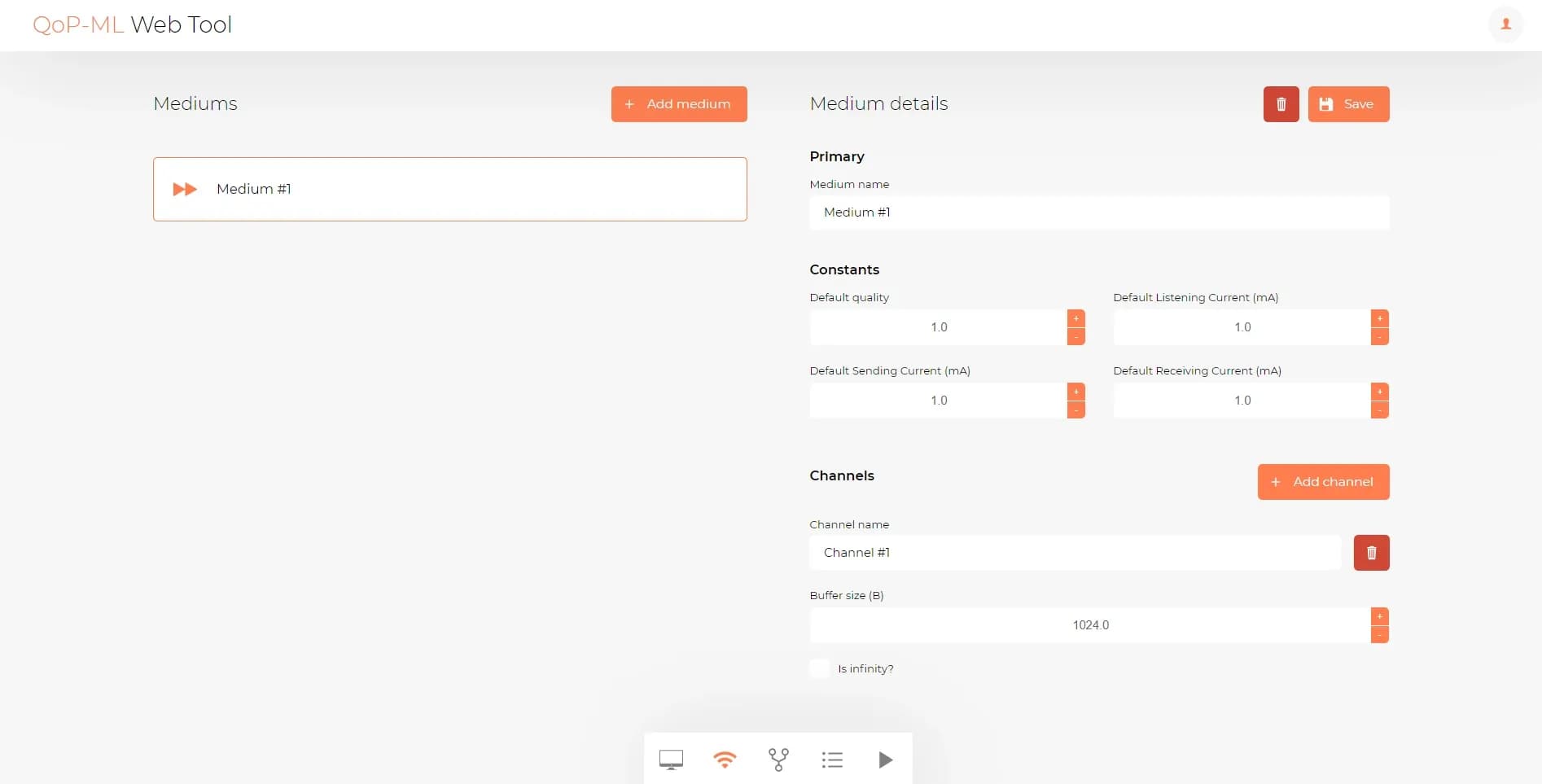 QoP-ML Web Tool screenshot 2