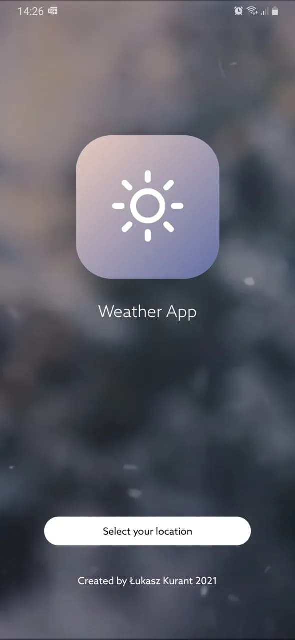 Simple Weather App screenshot 1