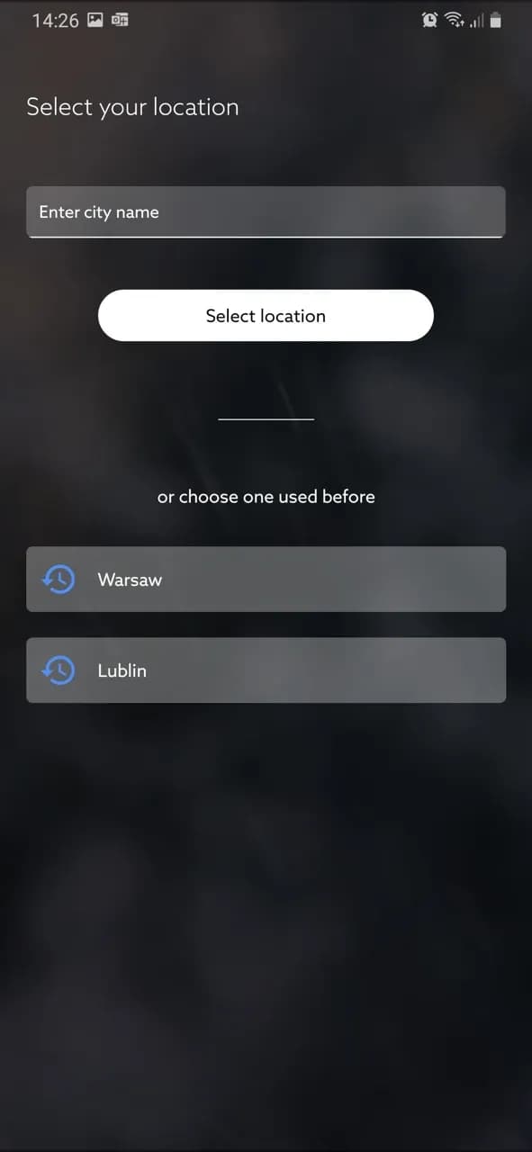 Simple Weather App screenshot 2