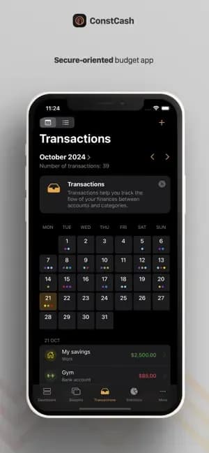 ConstCash screenshot 2